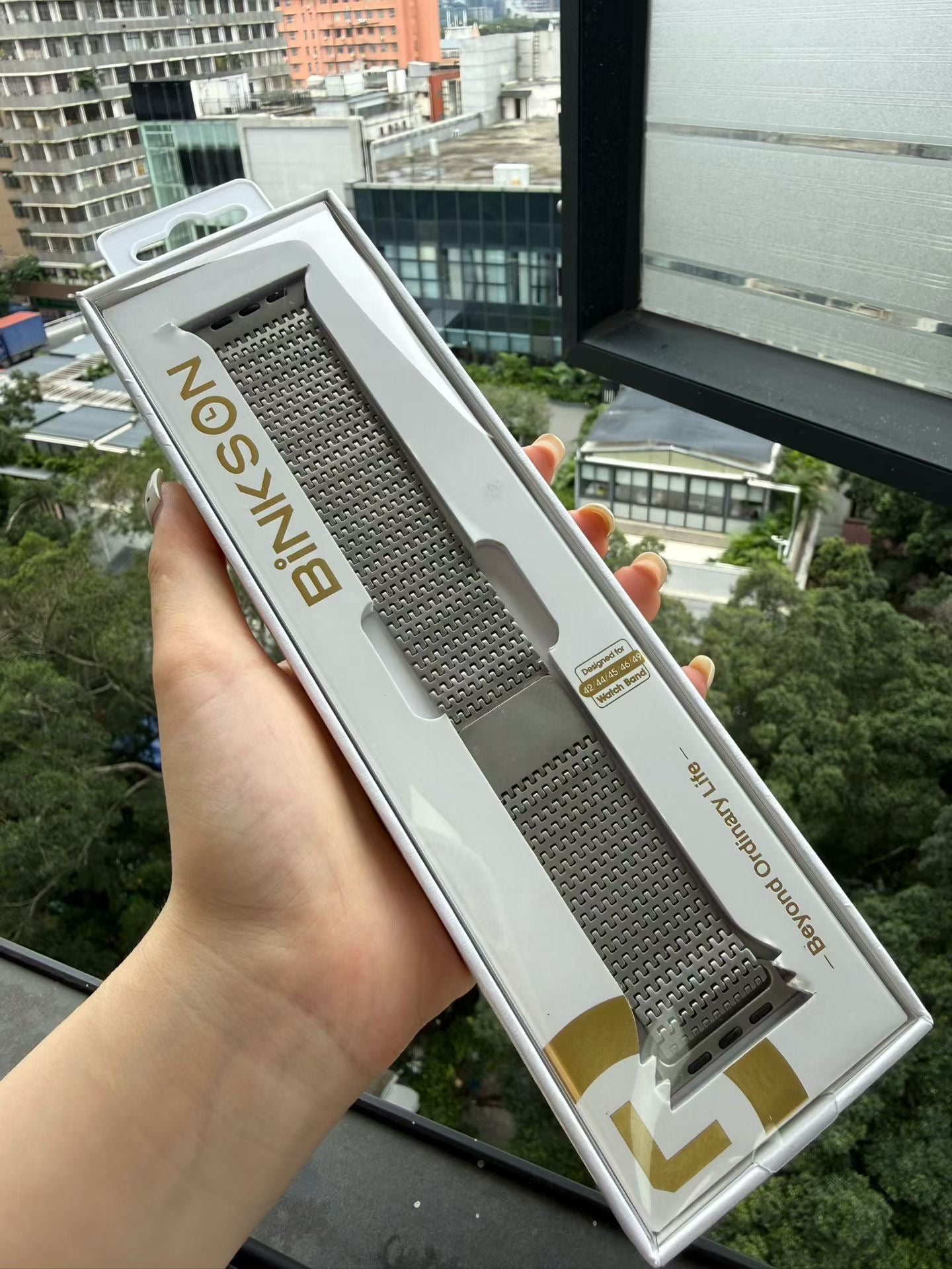 Binkson Mesh Magnetic Chain Strap - 42mm to 49mm