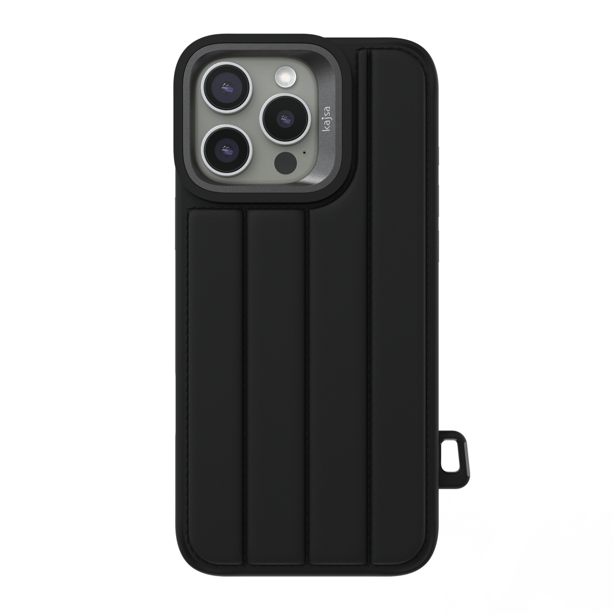 Kajsa Dale Collection Perpendicular Back Case Black - 16 Pro Max