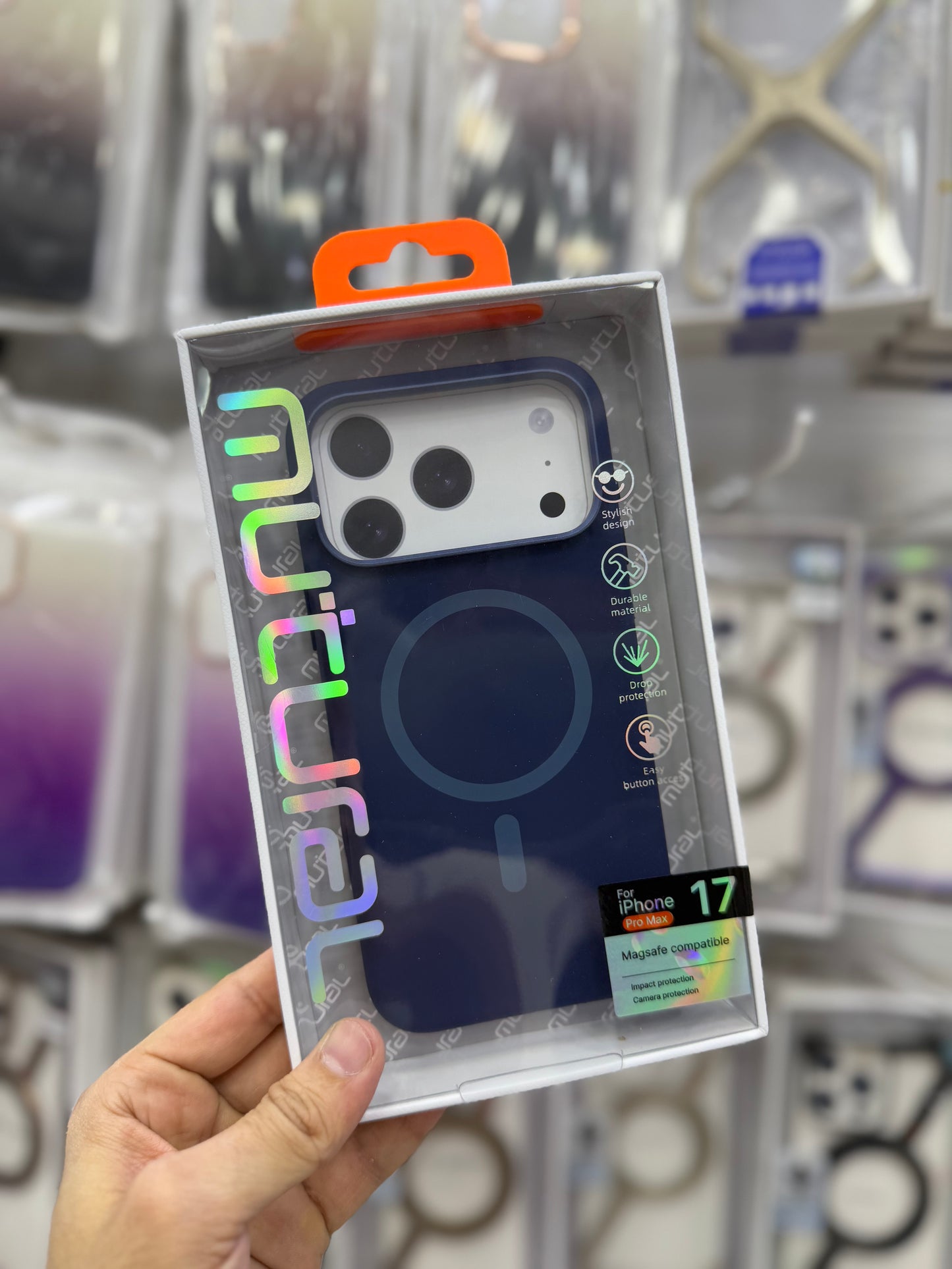 Mutural Silicone MagSafe Case - 17 Pro Max