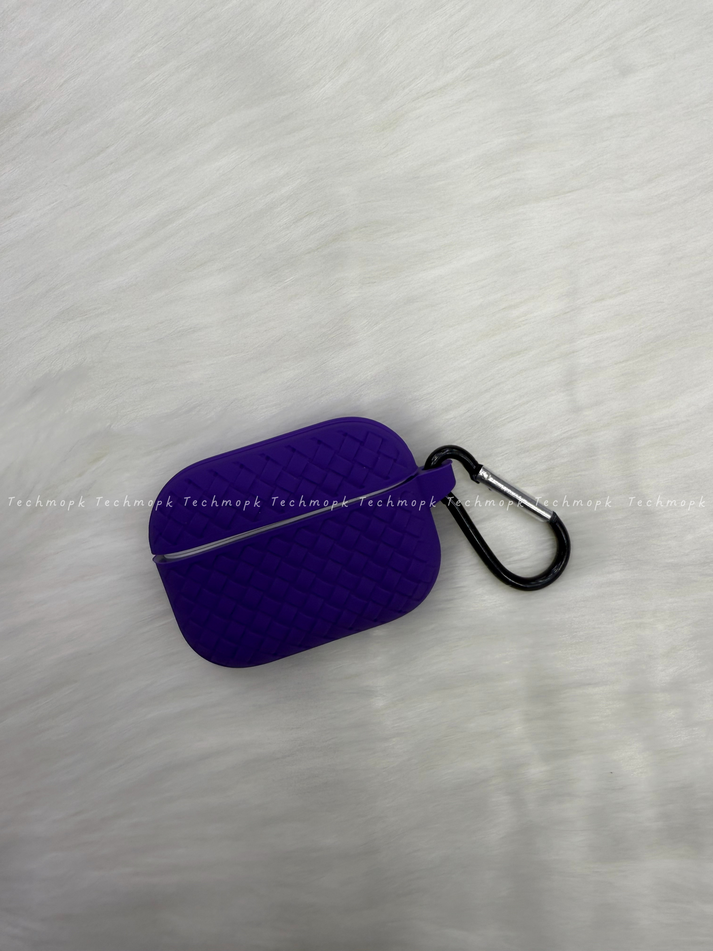 AirPods Pro 2nd Generation Woven Silicone Case - Purple
