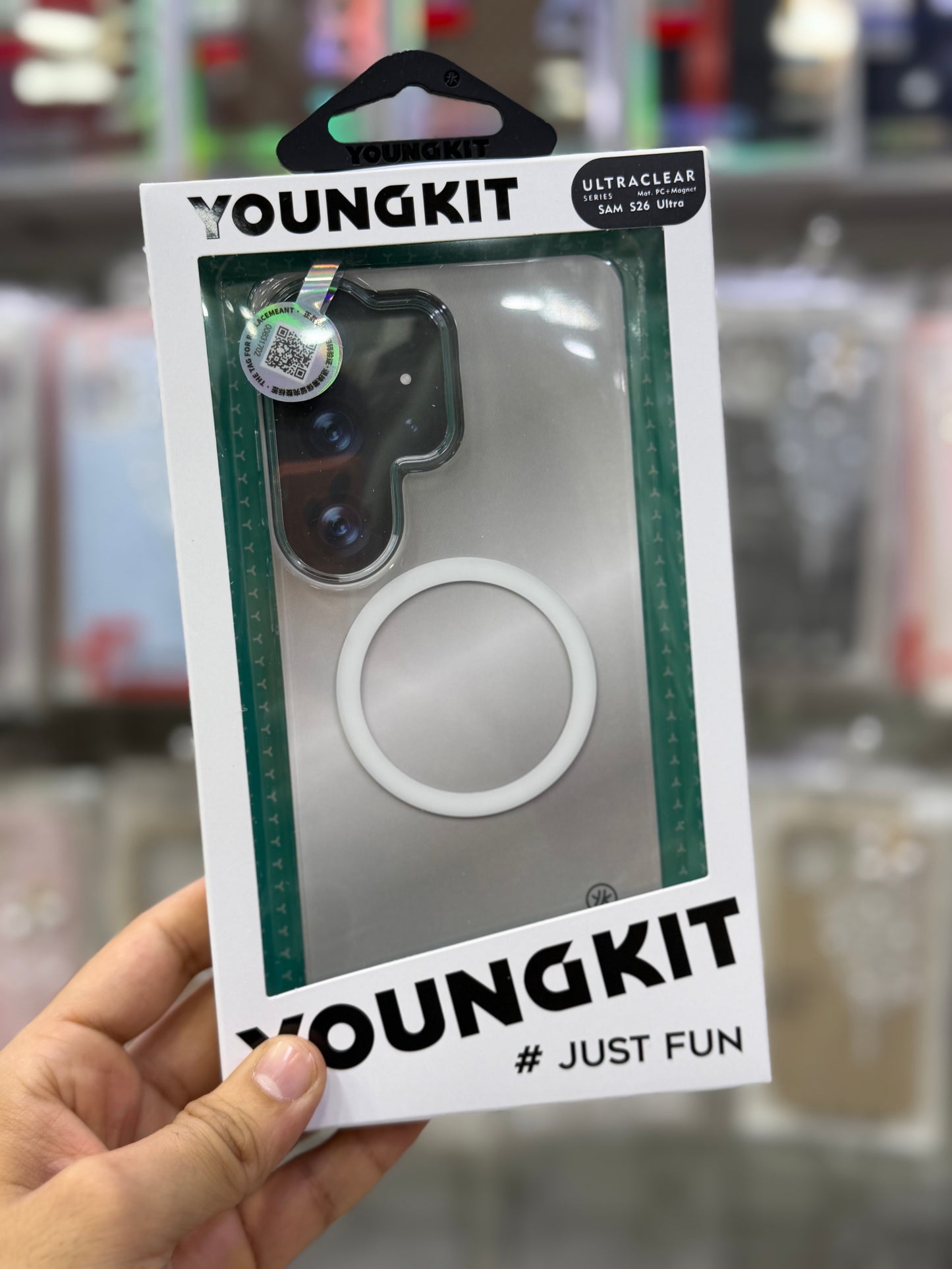 Youngkit Clear MagSafe Anti Yellow - S26 Ultra