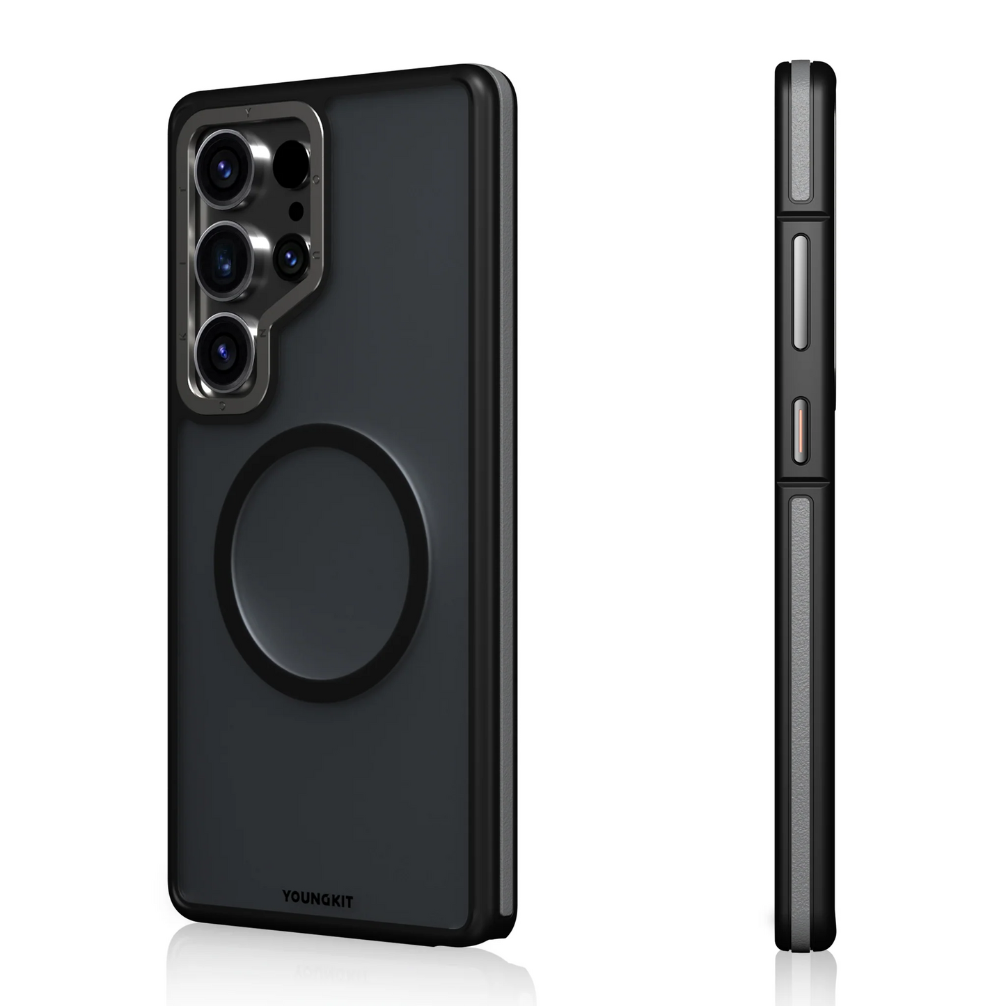 Youngkit Rock Sand Black - S25 Ultra (MagSafe Supported)