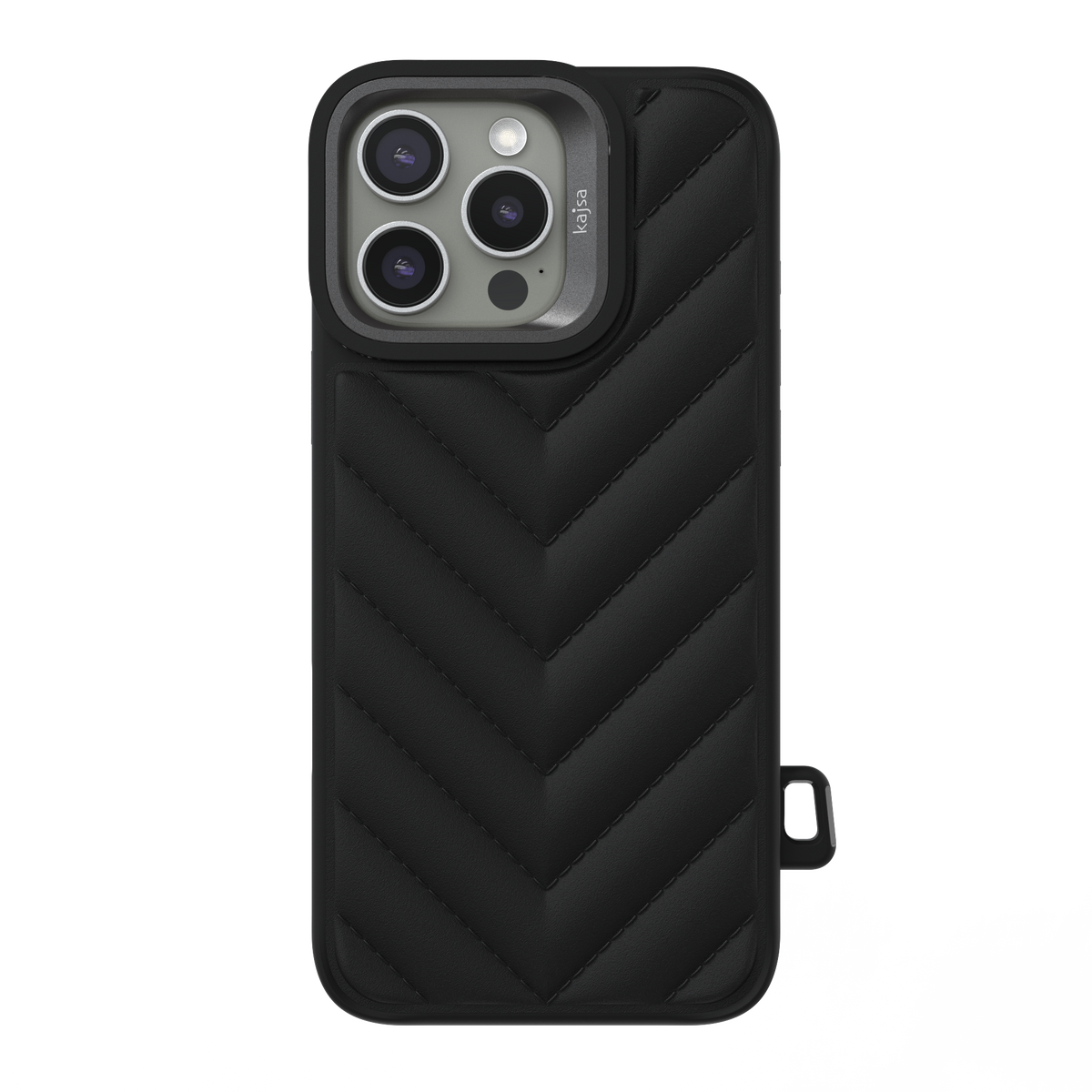 Kajsa Dale Collection V Shape Back Case Black - 16 Pro Max