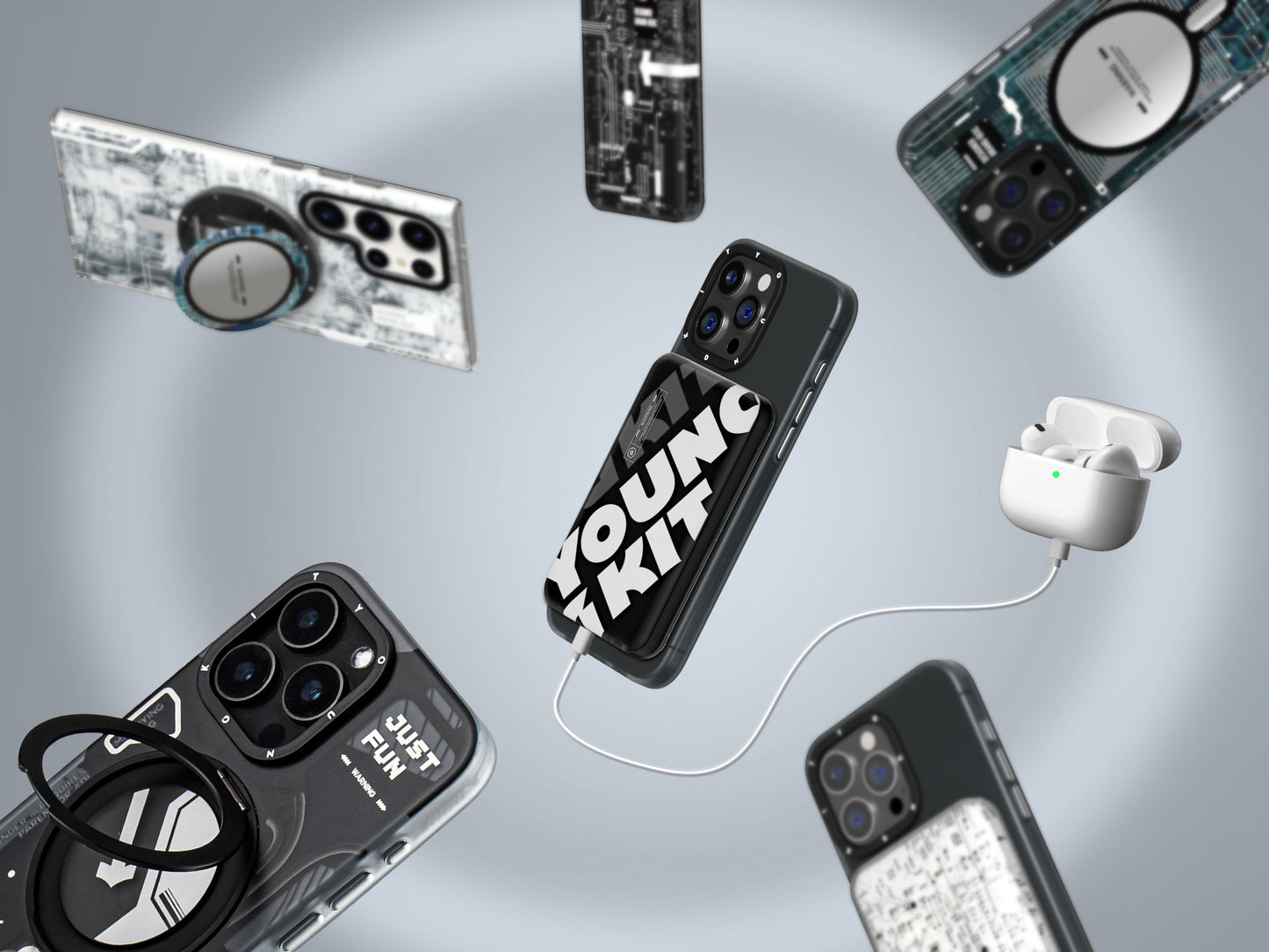 Youngkit Circuit Boad MagSafe Power Bank - 5000mAh