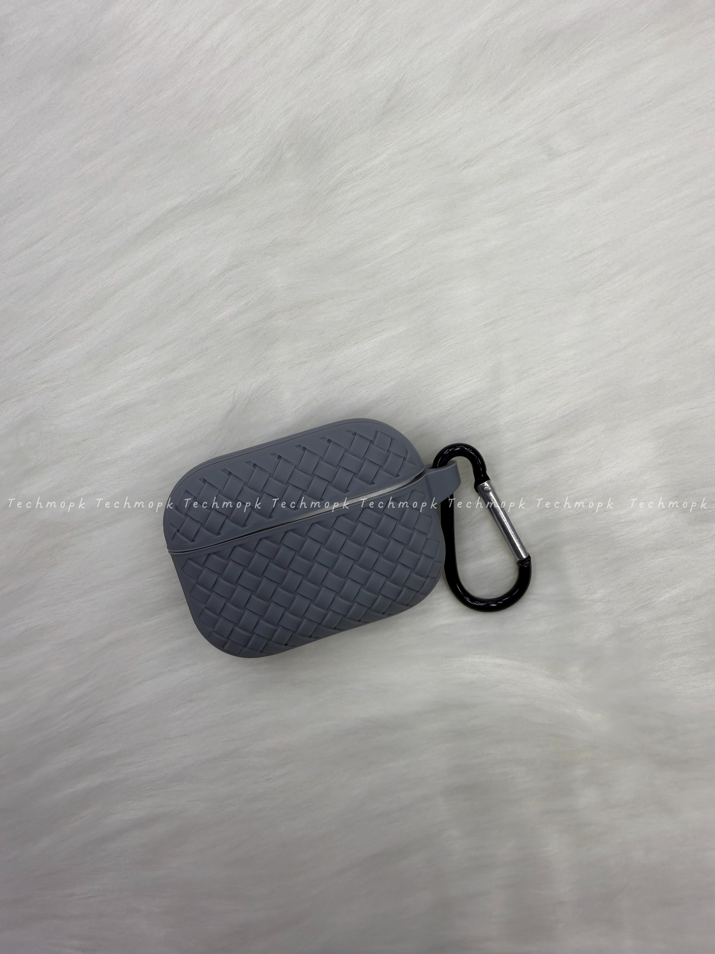 AirPods Pro 2nd Generation Woven Silicone Case - Grey