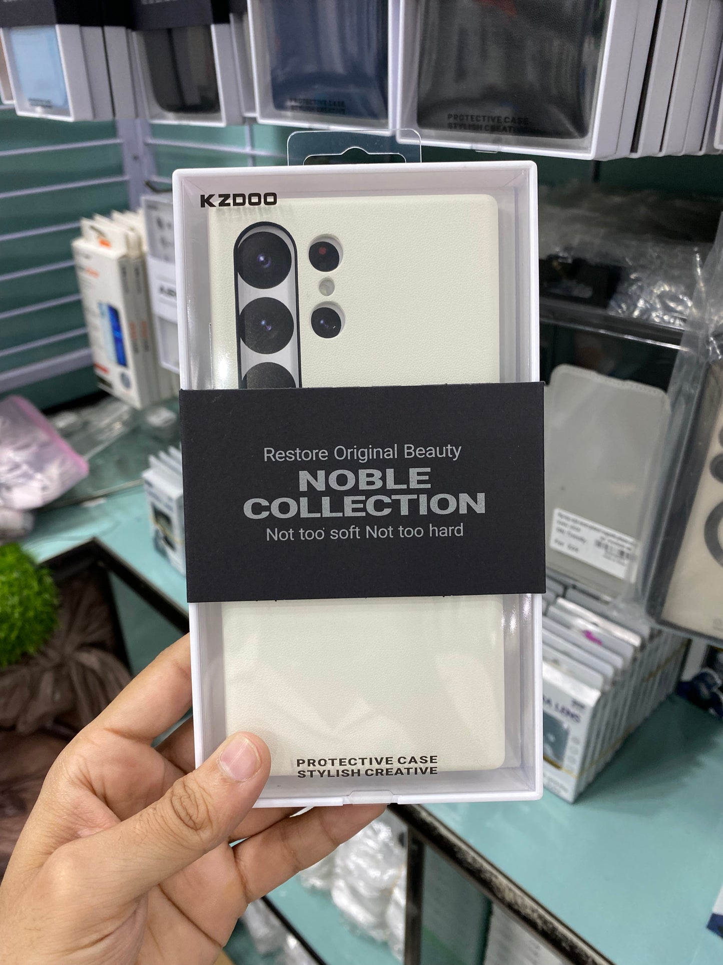 Kdoo/Kzdoo Noble Collection Leather Case - S24 Ultra