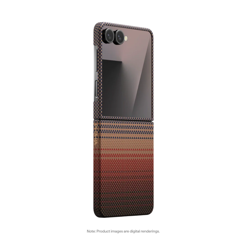 Pitaka Sunset / Moonrise - Flip 7 (MagSafe Supported)