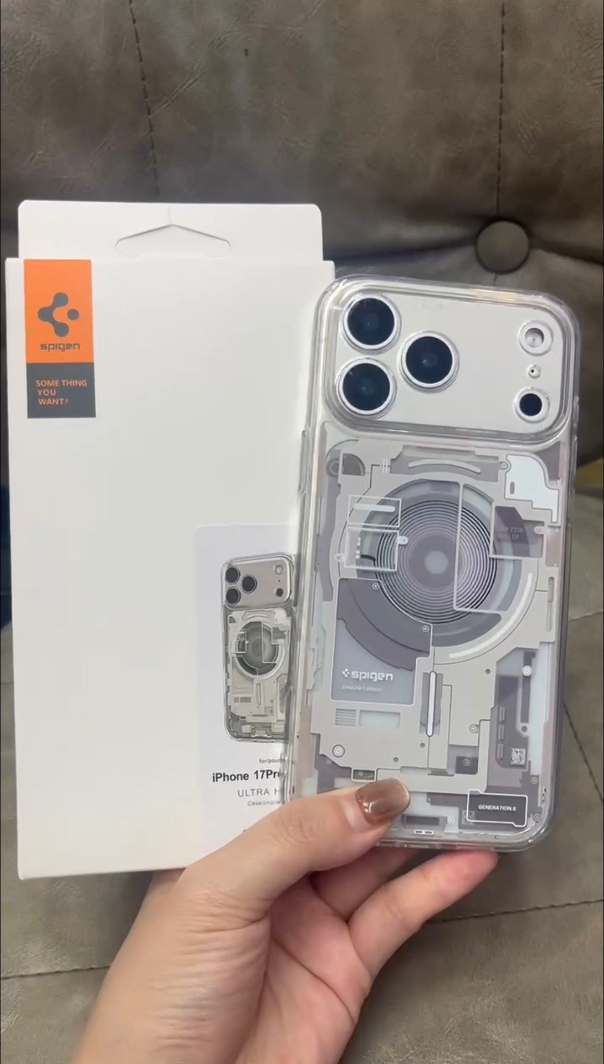 Spigen Zero One MagSafe Case White - 17 Pro Max