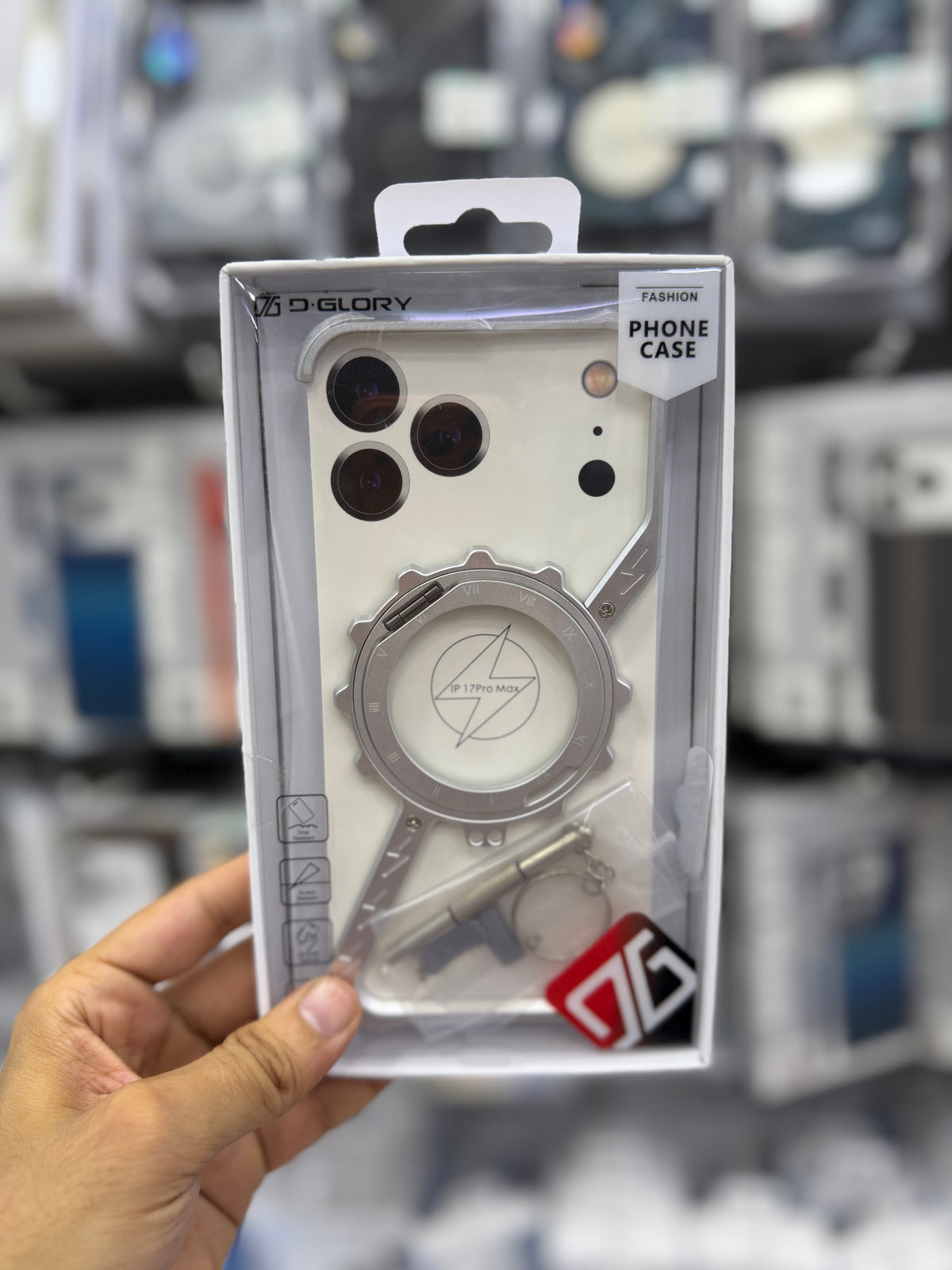 Metal Z 360 Stand MagSafe Case - 17 Pro Max/18 Pro Max