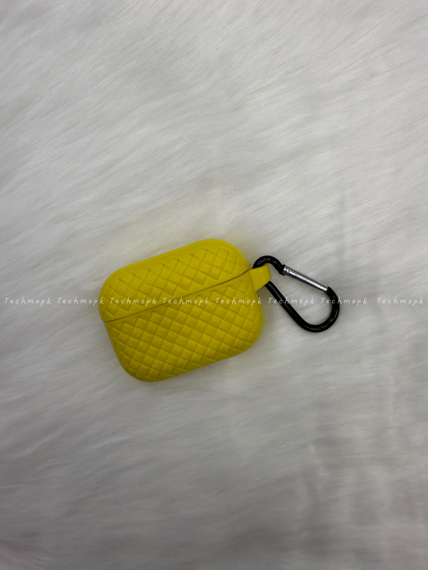 AirPods Pro 1st Generation Woven Silicone Case - Yellow