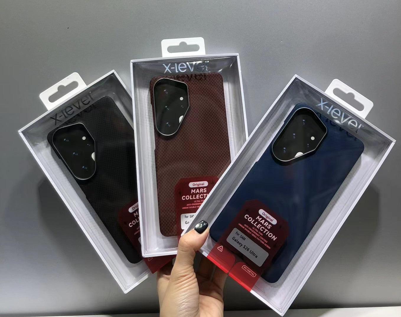 X-Level Mars Collection Sides Cut Ultra Thin Case - S26 Ultra