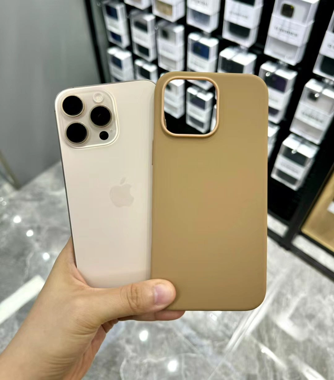 Kdoo/Kzdoo iCoat MagSafe Silicone Case - Desert Titanium