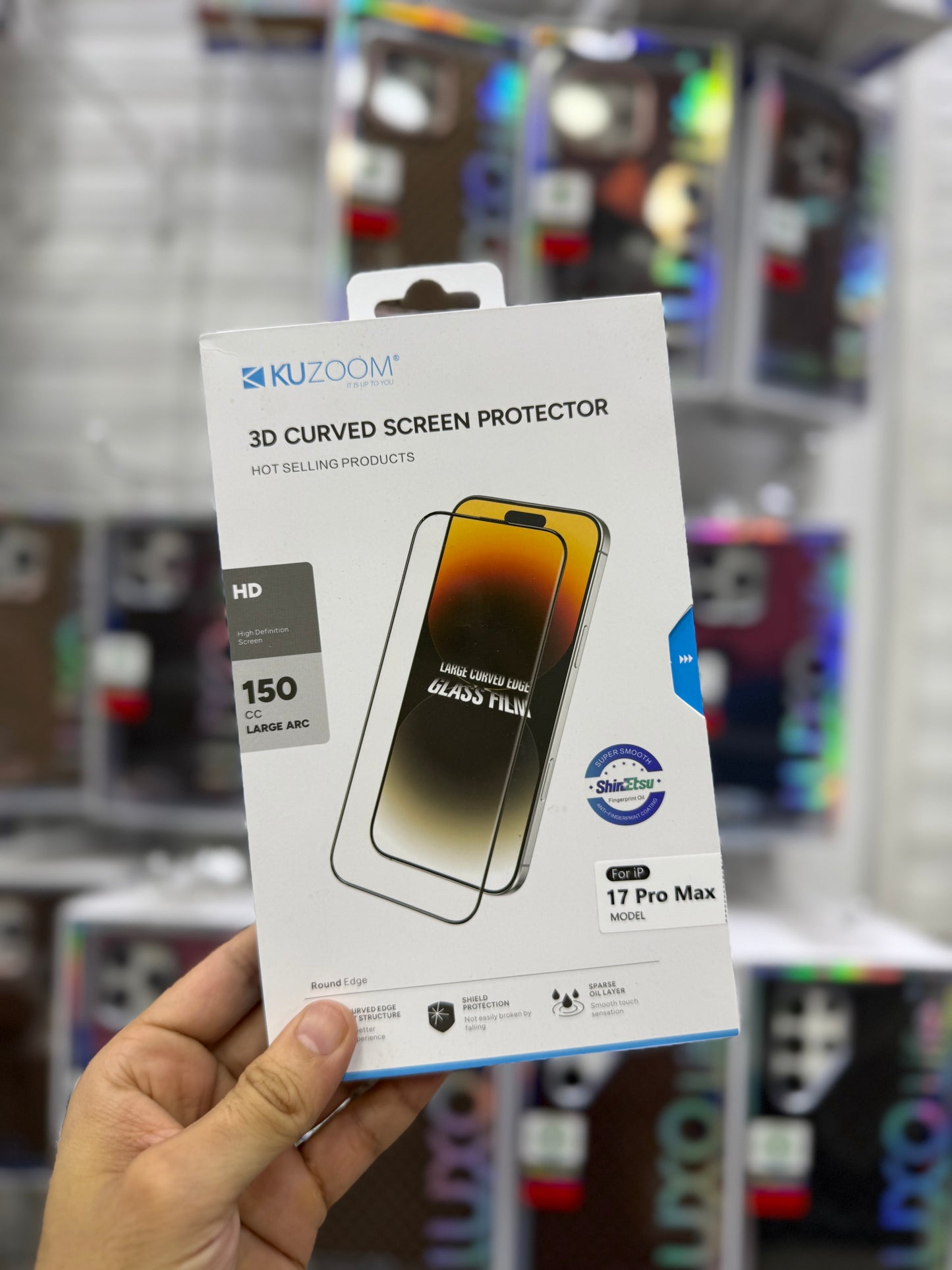 Kuzoom Clear Screen Protector - 17 Series