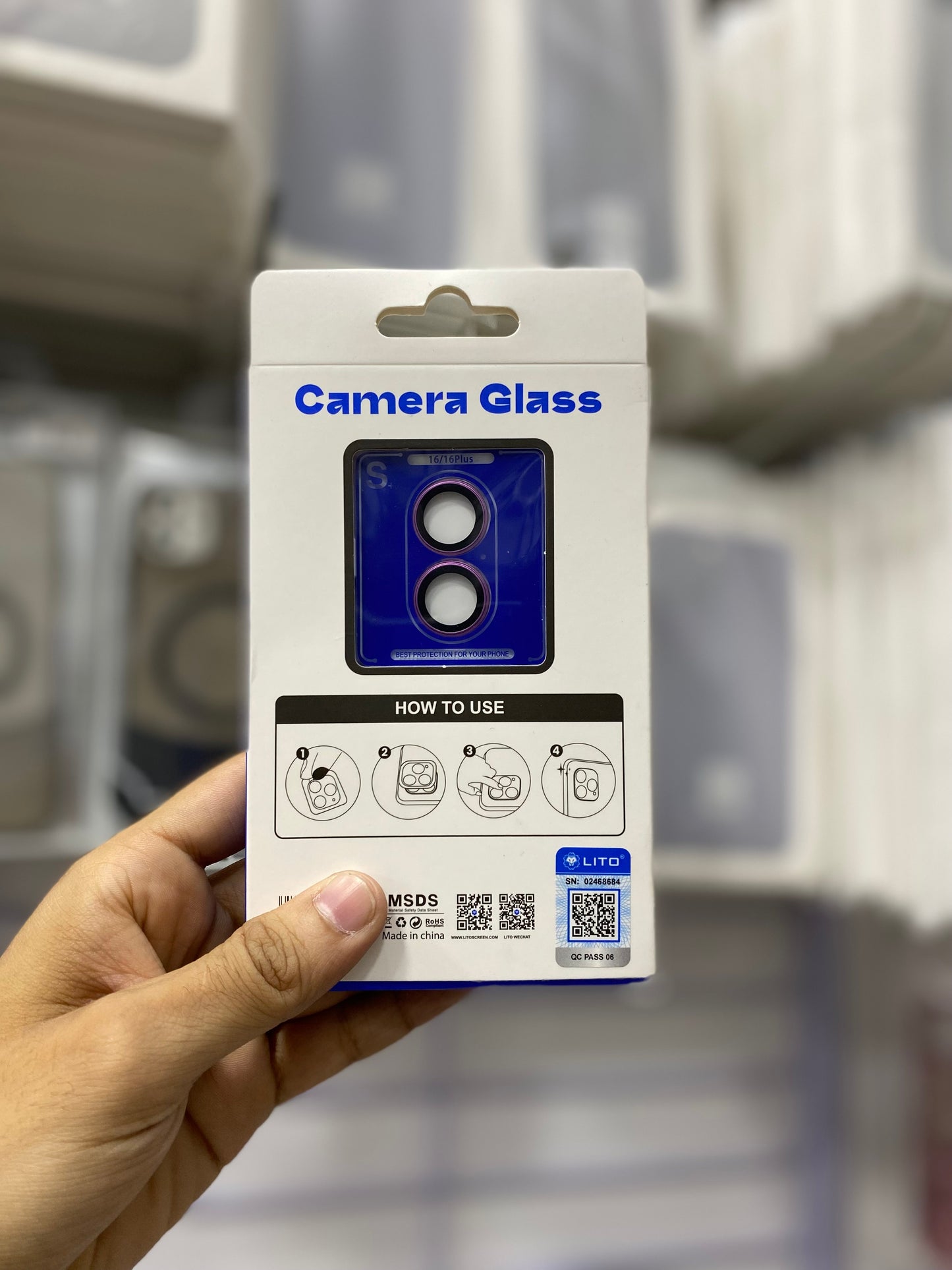 Lito Camera Lens Protectors - Iphone 16 Series.