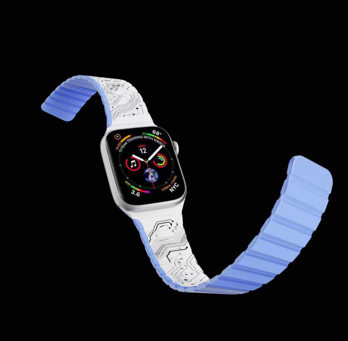 Youngkit 2 in 1 Magnetic Strap - 42mm to 49mm.