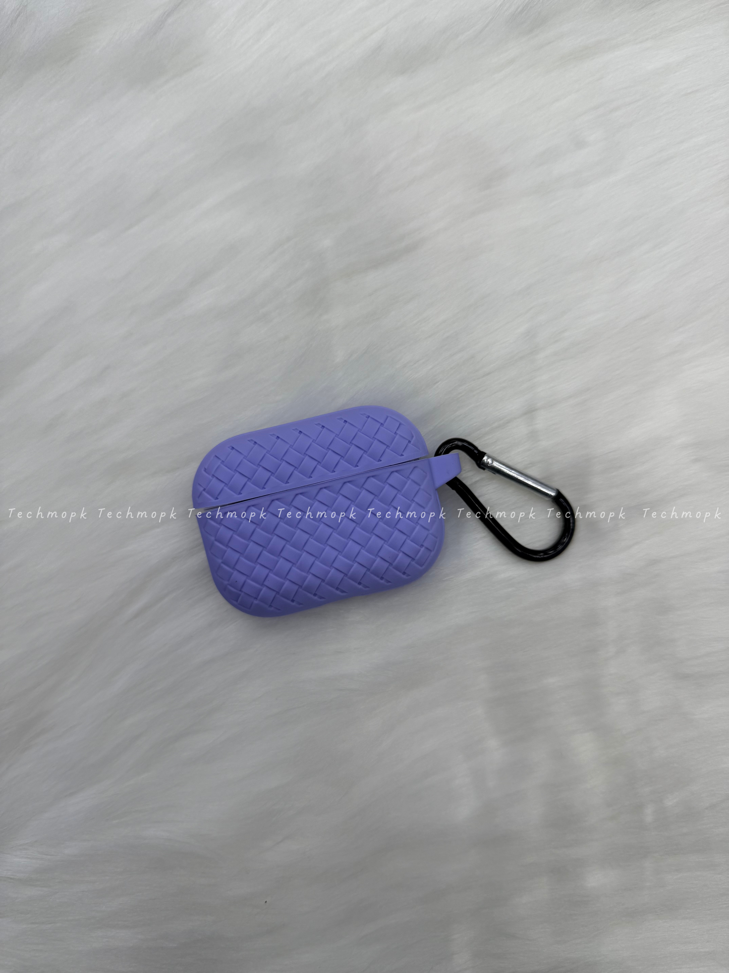 AirPods Pro 1st Generation Woven Silicone Case - Lilac