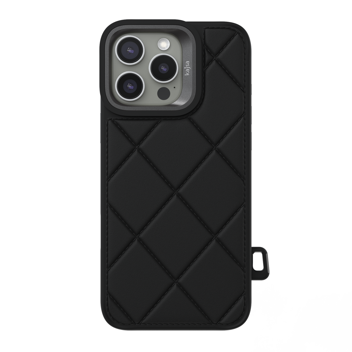 Kajsa Dale Collection Quilted Back Case Black - 15 Pro Max