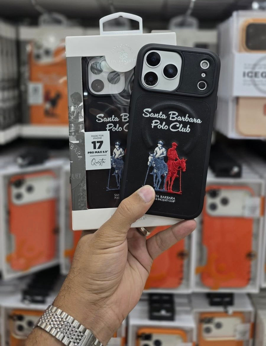 Polo Questa Leather MagSafe Case - 17 Pro Max