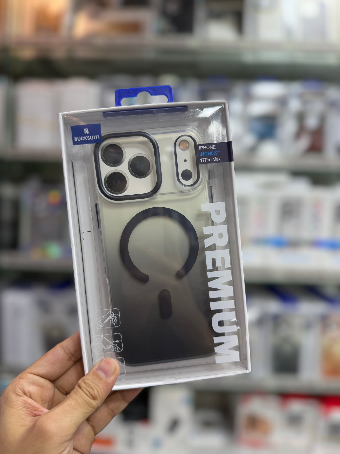 Bucksuiti Matte MagSafe Case - 17 Series