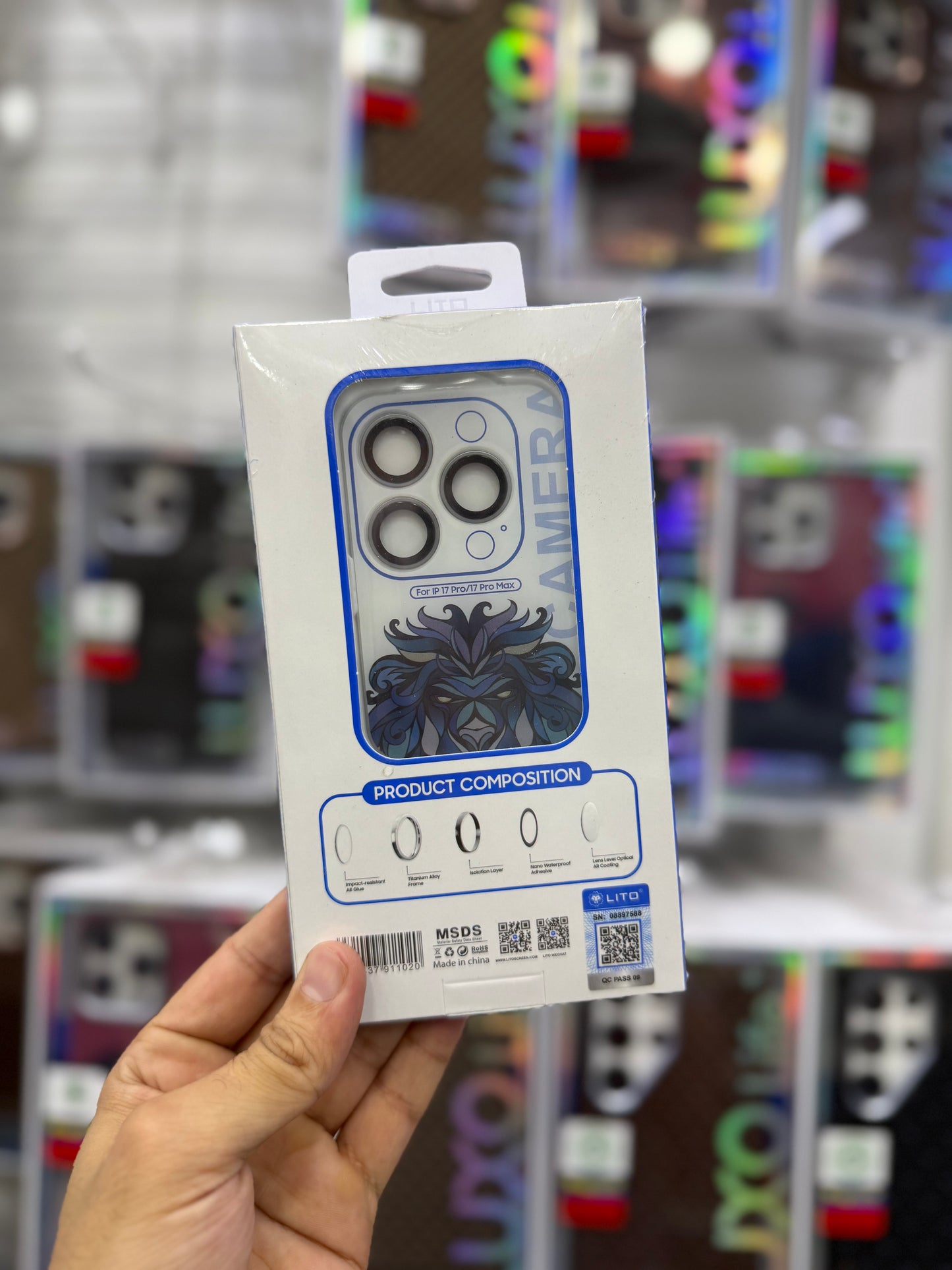 Lito Pvd Camera Lens Protectors - 17 Pro/17 Pro Max