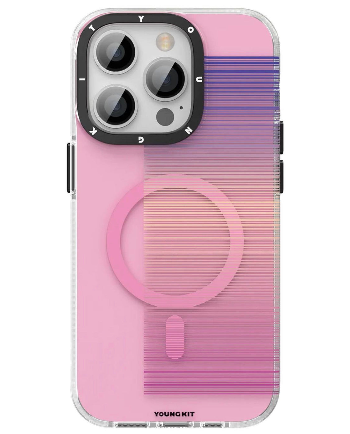 Youngkit Pure Series Pink - 14 Pro Max (MagSafe Supported)