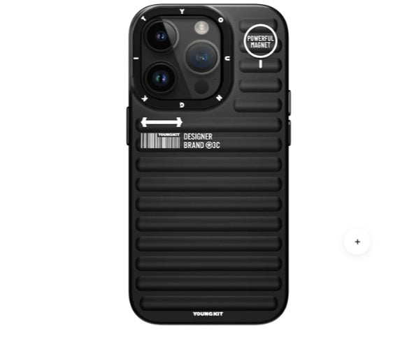 Youngkit True Color Series Black - 16 Pro Max (MagSafe Supported)