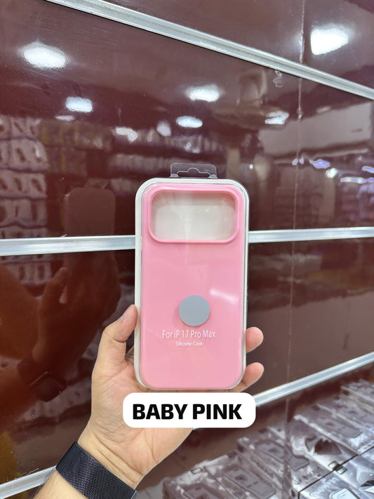 Silicone Case Baby Pink - 11 to 17 Pro Max
