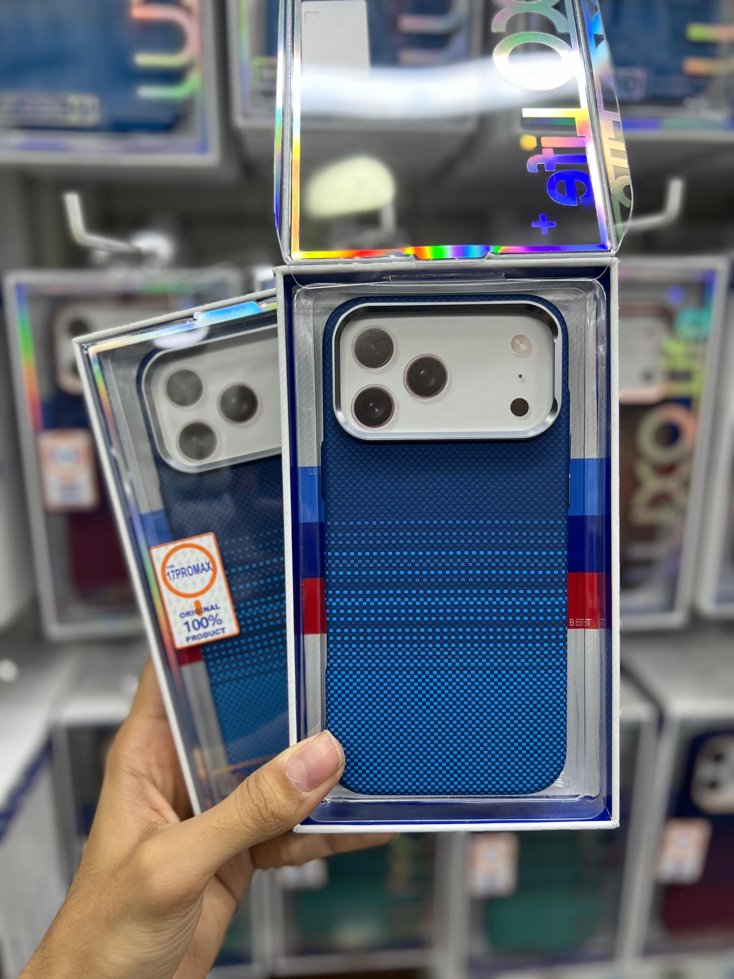 Luxo Life MagSafe Case Blue - 17 Pro & 17 Pro Max