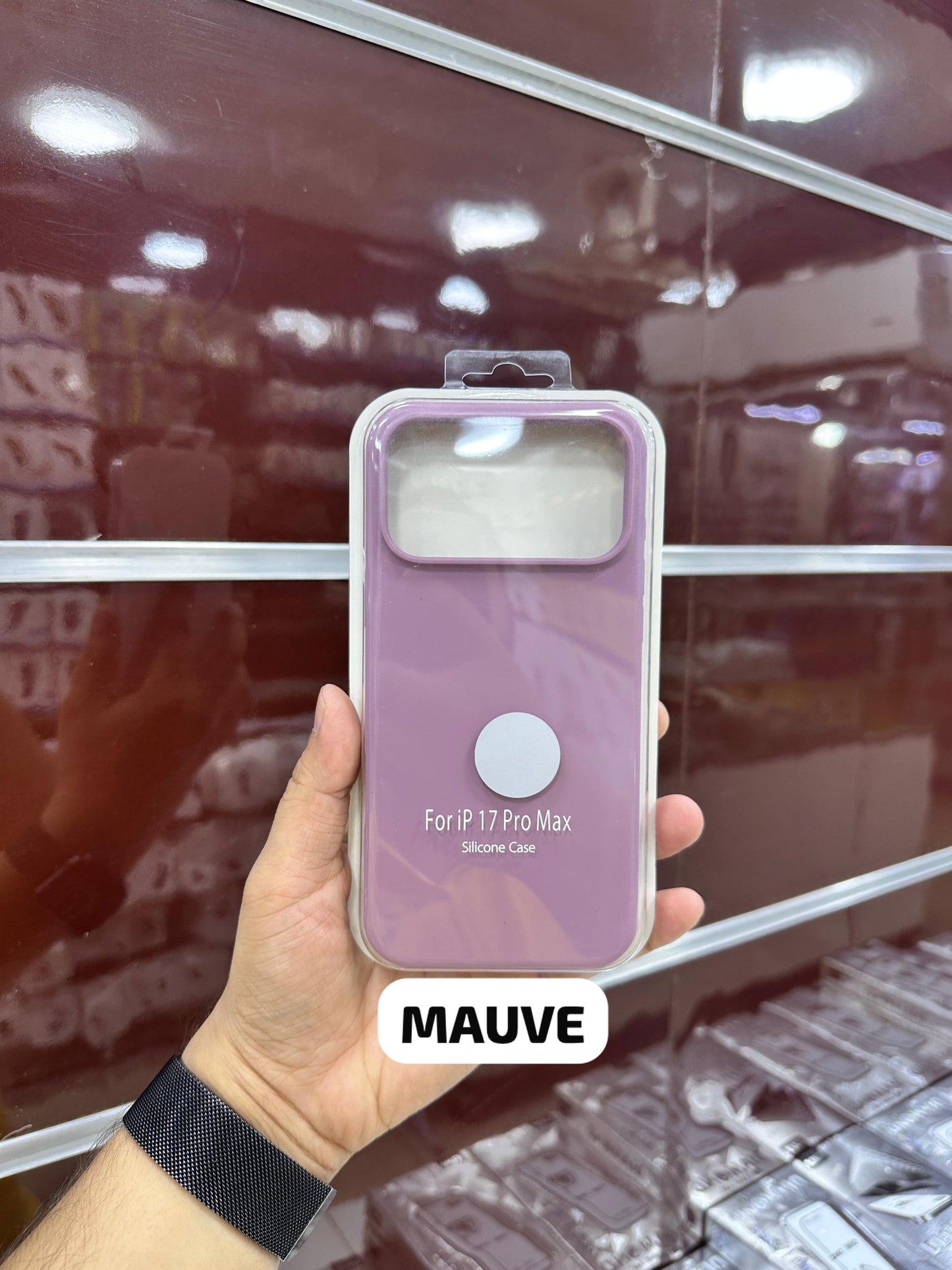 Silicone Case Lavender - 11 to 17 Pro Max