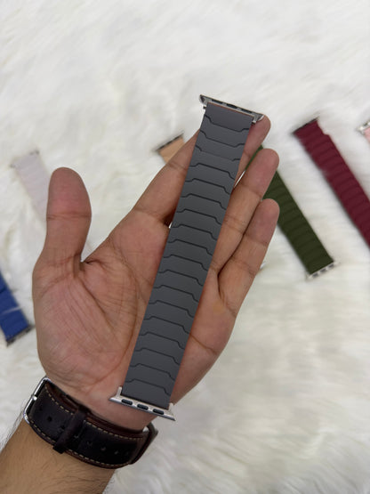 Silicone Magnetic Loop Strap - 38mm to 49mm