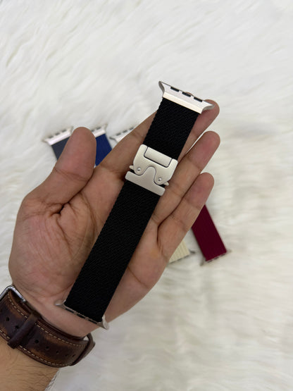Textured Nylon Lock Strap - 42mm to 49mm