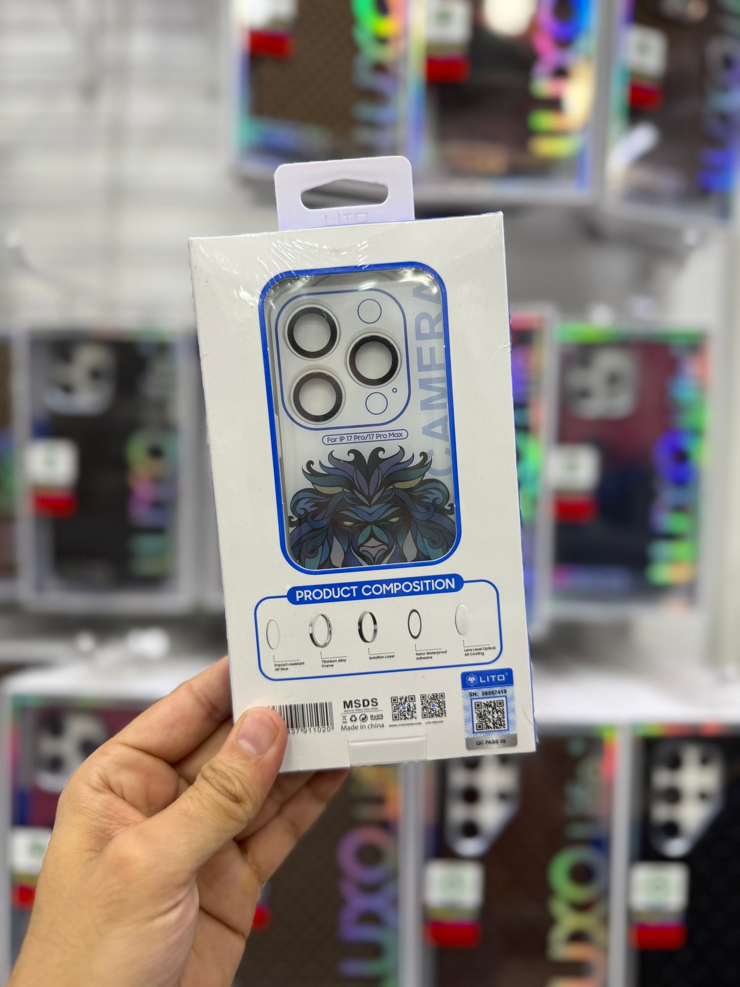 Lito Pvd Camera Lens Protectors - 17 Pro/17 Pro Max