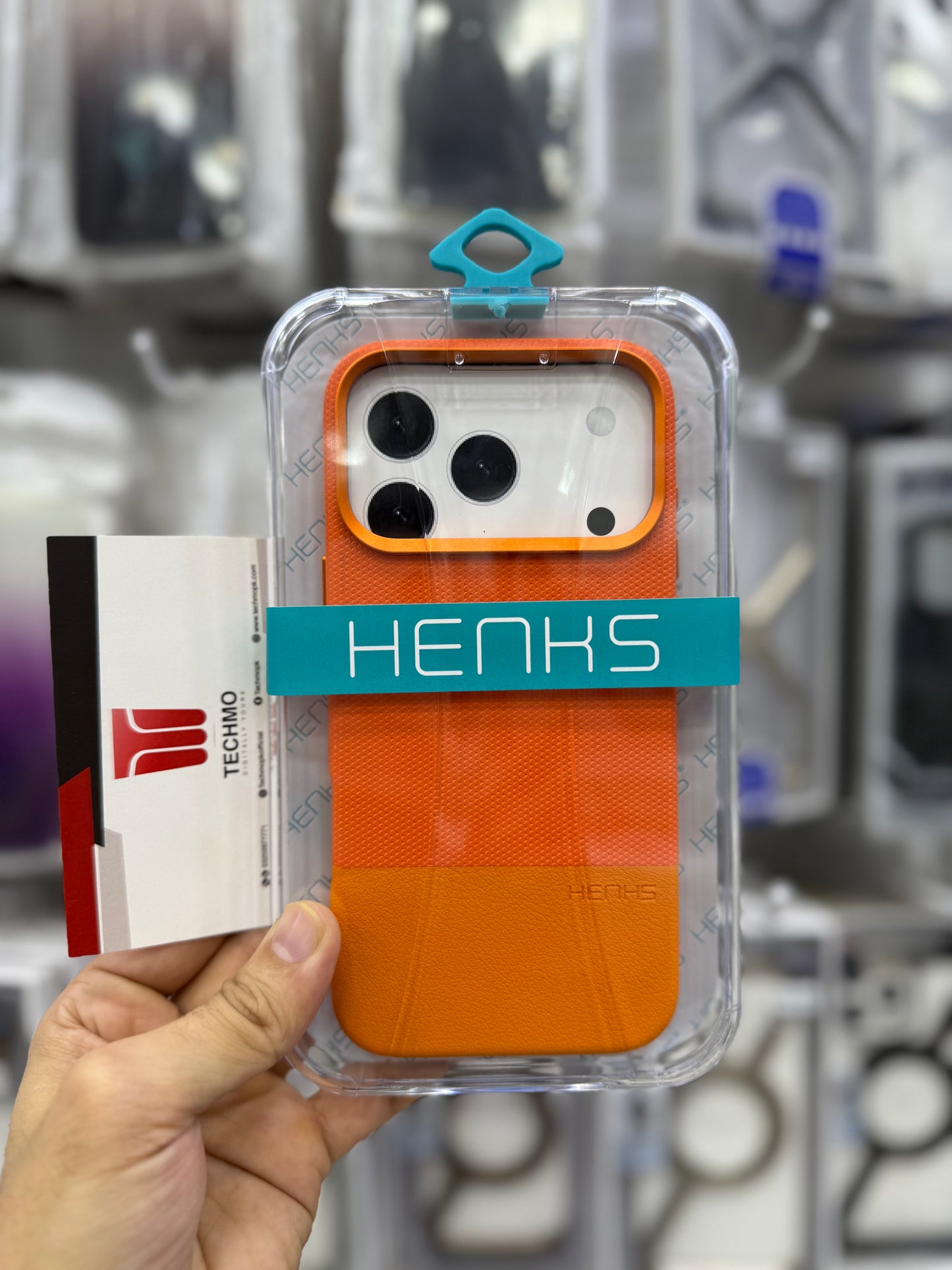 Henks Odin Leather MagSafe Case - 17 Pro Max
