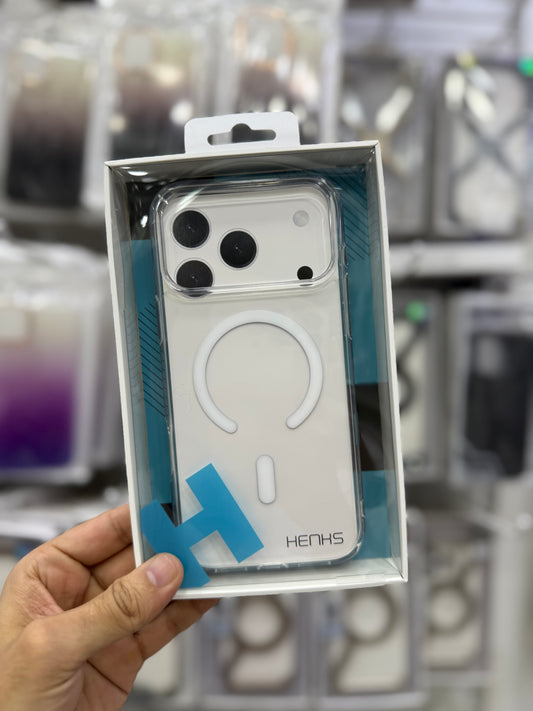 Henks Clear MagSafe Case - 17 Pro Max