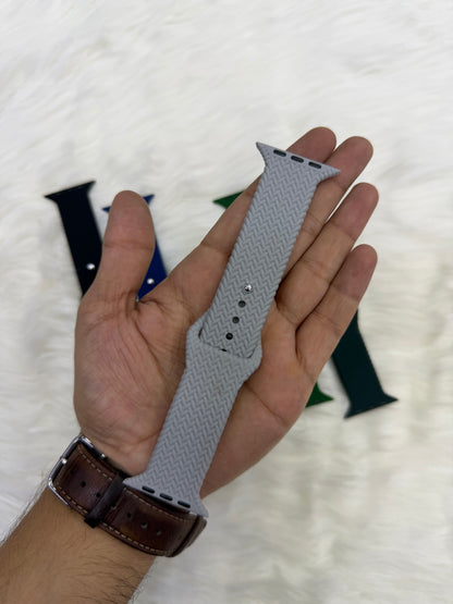 Textured Silicone Strap - 42mm to 49mm