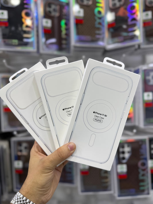 Apple Clear MagSafe Animation Case - 17 Series