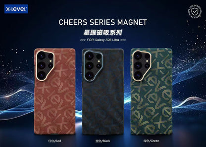 X-Level Cheers Sides Cut Ultra Thin MagSafe Case - S26 Ultra