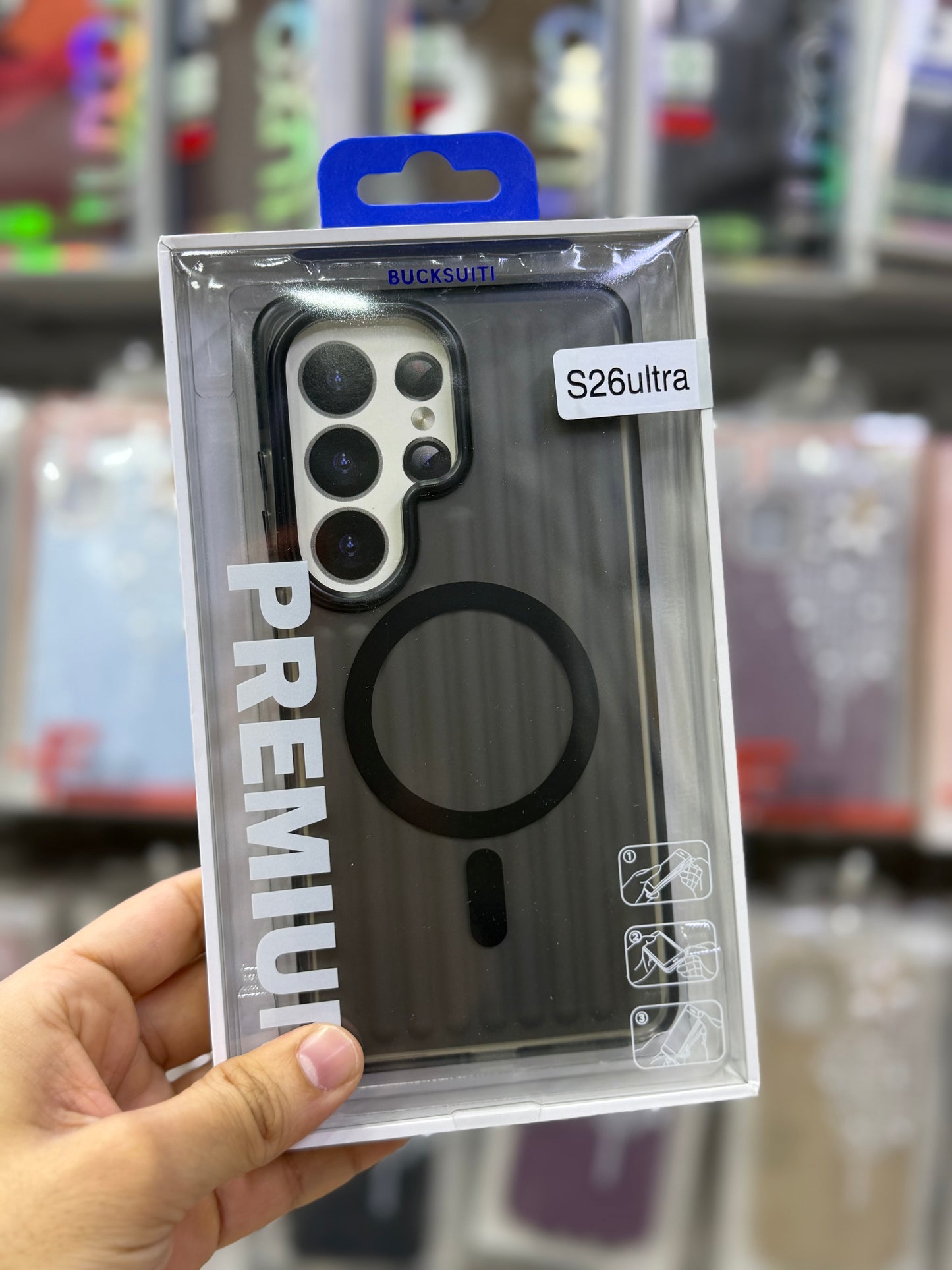 Bucksuiti Corrugated MagSafe Case - S26 Ultra