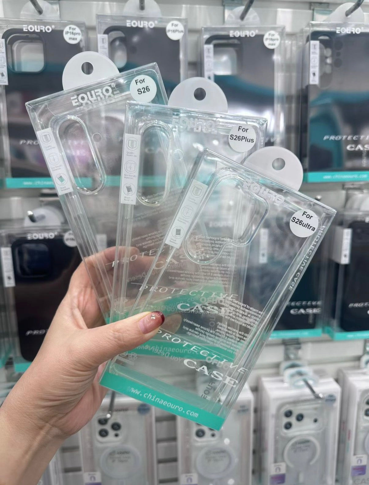 Eouro Slim Clear Soft Case - S26 & S26 Ultra