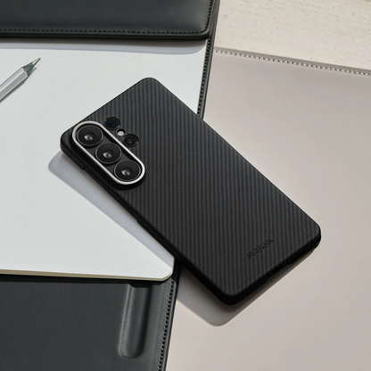 Pitaka Edge Series Black Carbon - S26 Ultra (MagSafe Supported)