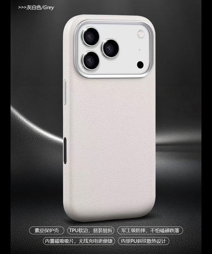 X-Level Better Enjoyment Leather Case - 17 Pro Max