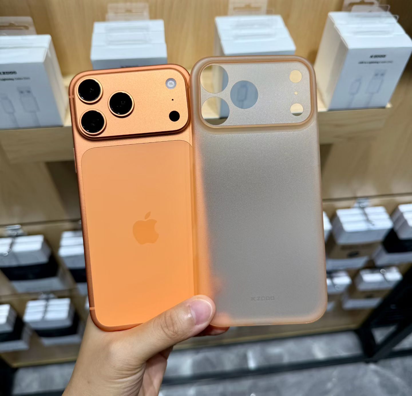 Kdoo/Kzdoo Air Skin 0.3mm Paper Case - 12 Pro Max to 17 Pro Max