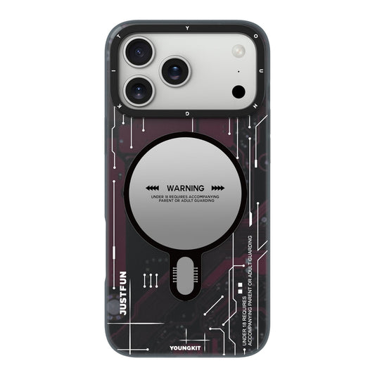 Youngkit Technology MagSafe Case Burgundy - 18 Pro Max/17 Pro Max