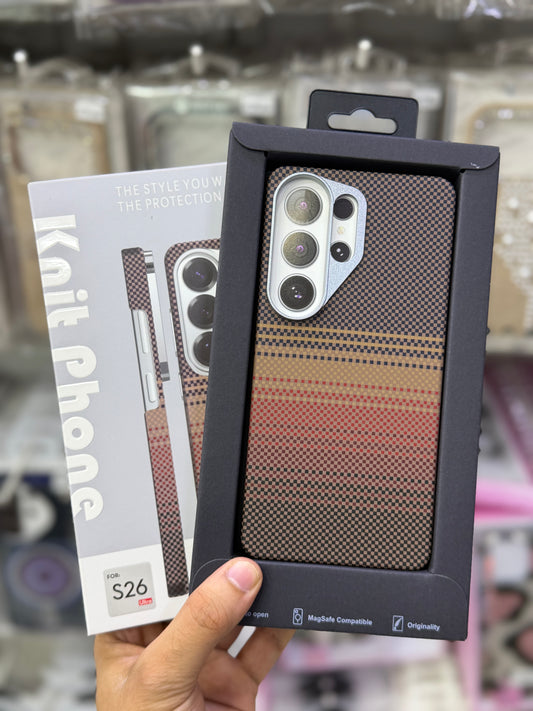 Knit Sides Cut Sunset MagSafe Case - S26 Ultra