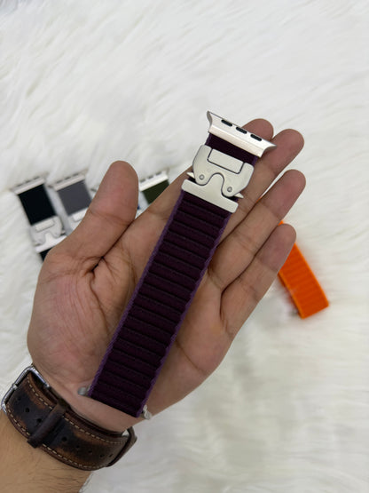 Horizontal Style Nylon Lock Strap - 42mm to 49mm