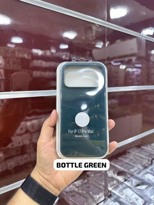 Silicone Case Bottle Green - 11 to 17 Pro Max