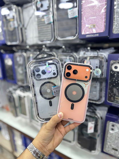 Youngkit Spy Series White - 17 Pro & 17 Pro Max (MagSafe Supported)