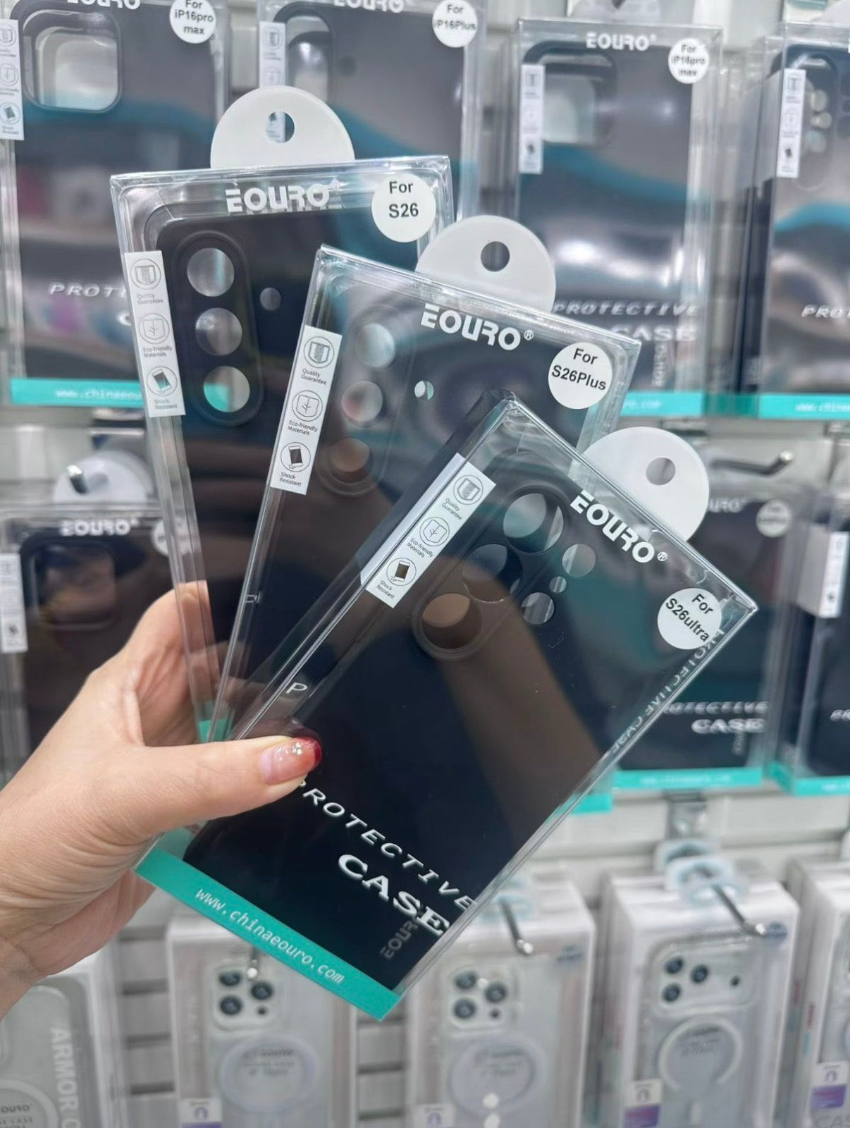 Eouro Slim Soft Case Black - S26 & S26 Ultra