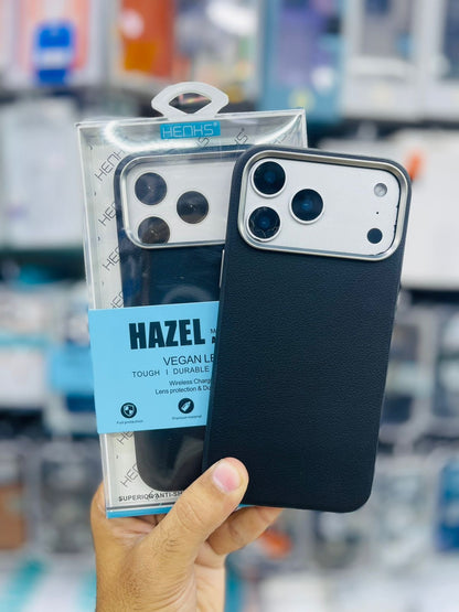 Henks Hazel Vegan Leather MagSafe Case - 17 Pro Max