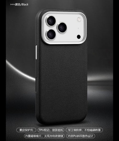 X-Level Better Enjoyment Leather Case - 17 Pro Max